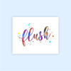 Dignovel Studios Unframed (Set of 4) Watercolor Bathroom Sign Print Quotes Print Wash Brush Floss Flush Funny Bathroom Decor dnc11 - Image 5