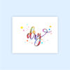 Dignovel Studios Unframed (Set of 4) Wash Dry Fold Repeat Laundry Room Wall Decor Watercolor Art Prints dnc15 - Image 3