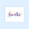 Dignovel Studios Unframed (Set of 4) Relax Soak Unwind Breathe Watercolor Wall Art Funny Bathroom Signs Home Decor dnc17 - Image 5