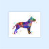 Dignovel Studios Unframed (Set of 4) Labrador Pitbull Dachshund Golden Retriever Dog Puppy Watercolor art print dnc32 - Image 2