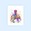 Dignovel Studios Unframed (Set of 6) Ocean life Wall Art Print Watercolor Sea Turtle Sea Horse Whale Lobster Cctopus Print Set kids Room Decor dnc7 - Image 7