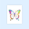 Dignovel Studios Unframed (Set of 4) Bee Butterfly Dragonfly Hummingbird Watercolor Art Print Nursery wall art Baby Bedroom Decor dnc9 - Image 3