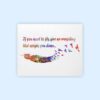 Dignovel Studios Unframed Feather Motivational Inspirational Inspiring Quotes Watercolor Art Print Wall Art Poster Home Decor Hanging DN505 - Image 2