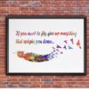 Dignovel Studios Unframed Feather Motivational Inspirational Inspiring Quotes Watercolor Art Print Wall Art Poster Home Decor Hanging DN505 - Image 7