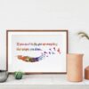 Dignovel Studios Unframed Feather Motivational Inspirational Inspiring Quotes Watercolor Art Print Wall Art Poster Home Decor Hanging DN505 - Image 8