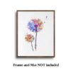 Dignovel Studios Unframed Dandelion Flowers Nature Love Watercolor Art Print Wall Art Poster Home Decor Hanging DN506 - Image 5
