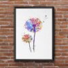 Dignovel Studios Unframed Dandelion Flowers Nature Love Watercolor Art Print Wall Art Poster Home Decor Hanging DN506 - Image 7