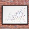 Dignovel Studios Unframed Oxytocin Molecule Love Molecule Symbol Chemistry Watercolor Art Print Wall Art Poster Home Decor Hanging DN537 - Image 7