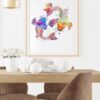 Dignovel Studios Unframed Koi Fish Lotus Meditation Yin Yang Japanese Yoga Watercolor Art Print Wall Art Poster Home Decor Hanging DN550 - Image 8