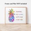 Dignovel Studios Unframed Pineapple Mother Daughter Quotes Wear Crown Stand Tall Watercolor Art Print Wall Art Poster Home Decor Hanging DN553 - Image 4