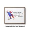 Dignovel Studios Unframed Snowboard Sports Do Not Let What You Cannot Do Interfere Quotes Watercolor Art Print Wall Art Poster Home Decor Hanging DN557 - Image 3