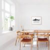 Dignovel Studios Unframed Shark Sea Life You Can't Stop the Waves Learn to Surf Inspirational Quotes Words Saying Wisdom Watercolor Art Print Wall Art Poster Home Decor Hanging DN564 - Image 5