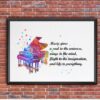 Dignovel Studios Unframed Piano Music Gives a Soul to Universe Musician Inspirational Quotes Saying Wisdom Watercolor Art Print Wall Art Poster Home Decor Hanging DN573 - Image 7