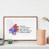 Dignovel Studios Unframed Piano Music Gives a Soul to Universe Musician Inspirational Quotes Saying Wisdom Watercolor Art Print Wall Art Poster Home Decor Hanging DN573 - Image 8