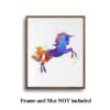 Dignovel Studios Unframed Unicorn Rainbow Fantasy Party Inspirational Watercolor Art Print Wall Art Poster Home Decor Hanging DN586 - Image 5