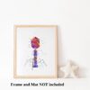 Dignovel Studios Unframed Bacteriophage Medical Art Microbiology Virus Art Biology Bacteria Microscopy Science Watercolor Art Print Wall Art Poster Home Decor Hanging DN598 - Image 3
