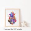 Dignovel Studios Unframed Elephant Hindu Ganesha Lord Prayer Meditation Watercolor Art Print Wall Art Poster Home Decor Hanging DN616 - Image 3