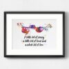 Dignovel Studios Unframed Sloth Family of Three Family Mother Father Parents Motherhood Watercolor Art Print Wall Art Poster Home Decor Hanging DN625 - Image 6