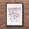 Dignovel Studios Unframed Purkinje Neuron Watercolor Print Science Neurology Medical Art Brain anatomy Neuroscience Neurologist Clinic Watercolor Art Print Wall Art Poster Home Decor Hanging DN635 - Image 7