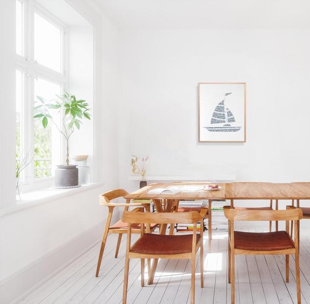 Dignovel Studios Unframed Boat Lake House Coastal Ocean Watercolor Art Print Wall Art Poster Home Decor Hanging DN640 - Image 4