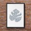 Dignovel Studios Unframed Tropical Leaf Nature Plant Watercolor Art Print Wall Art Poster Home Decor Hanging DN645 - Image 7