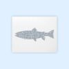 Dignovel Studios Unframed Rainbow Trout Lake Fish Fishman Watercolor Art Print Wall Art Poster Home Decor Hanging DN649 - Image 2