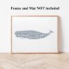 Dignovel Studios Unframed Sperm Whale Sea Life Coastal Ocean Nature Animal Watercolor Art Print Wall Art Poster Home Decor Hanging DN651 - Image 4