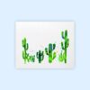 Dignovel Studios Unframed Succulent Plants Cactus Family Desert Strong Endurance Refreshing Green Garden Watercolor Art Print Wall Art Poster Home Decor Hanging DN655 - Image 2