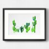 Dignovel Studios Unframed Succulent Plants Cactus Family Desert Strong Endurance Refreshing Green Garden Watercolor Art Print Wall Art Poster Home Decor Hanging DN655 - Image 6