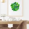 Dignovel Studios Unframed Succulent Plants Echeveria Flower Desert Central America Mexico Refreshing Green Garden Watercolor Art Print Wall Art Poster Home Decor Hanging DN657 - Image 8