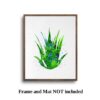 Dignovel Studios Unframed Succulent Plants Aloe Tropical Refreshing Green Garden Watercolor Art Print Wall Art Poster Home Decor Hanging DN658 - Image 5