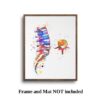 Dignovel Studios Unframed Lumbar Spinal Cord Cross Section Sacrum Coccyx Bone Watercolor Medical Neurology Neurosurgeon Neurologist Watercolor Art Print Wall Art Poster Home Decor Hanging DN681 - Image 5
