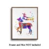 Dignovel Studios Unframed Agnus Dei Lamb Cross Flag Watercolor Symbol Inspirational Christian Bible Motivational Peace Love Watercolor Art Print Wall Art Poster Home Decor Hanging DN683 - Image 5