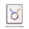 Dignovel Studios Unframed Zodiac Sign Symbol Taurus Astrological Signs Astrology Abstract Love Motivational Strength Watercolor Art Print Wall Art Poster Home Decor Hanging DN687 - Image 5