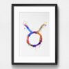 Dignovel Studios Unframed Zodiac Sign Symbol Taurus Astrological Signs Astrology Abstract Love Motivational Strength Watercolor Art Print Wall Art Poster Home Decor Hanging DN687 - Image 6