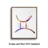 Dignovel Studios Unframed Zodiac Sign Symbol Gemini Astrological Signs Astrology Abstract Love Motivational Smart Dynamic Watercolor Art Print Wall Art Poster Home Decor Hanging DN688 - Image 5