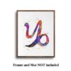 Dignovel Studios Unframed Zodiac Sign Symbol Capricorn Astrological Signs Astrology Abstract Love Motivational Productive Responsible Watercolor Art Print Wall Art Poster Home Decor Hanging DN693 - Image 5