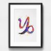 Dignovel Studios Unframed Zodiac Sign Symbol Capricorn Astrological Signs Astrology Abstract Love Motivational Productive Responsible Watercolor Art Print Wall Art Poster Home Decor Hanging DN693 - Image 6
