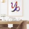 Dignovel Studios Unframed Zodiac Sign Symbol Capricorn Astrological Signs Astrology Abstract Love Motivational Productive Responsible Watercolor Art Print Wall Art Poster Home Decor Hanging DN693 - Image 8