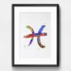 Dignovel Studios Unframed Zodiac Sign Symbol Pisces Astrological Signs Astrology Abstract Love Motivational Smart Creative Watercolor Art Print Wall Art Poster Home Decor Hanging DN694 - Image 6