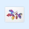 Dignovel Studios Unframed Oak Branch Leaves Fruits Life Love Motivational Inspirational Watercolor Art Print Wall Art Poster Home Decor Hanging DN696 - Image 2
