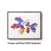 Dignovel Studios Unframed Oak Branch Leaves Fruits Life Love Motivational Inspirational Watercolor Art Print Wall Art Poster Home Decor Hanging DN696 - Image 3