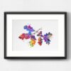 Dignovel Studios Unframed Oak Branch Leaves Fruits Life Love Motivational Inspirational Watercolor Art Print Wall Art Poster Home Decor Hanging DN696 - Image 6
