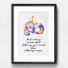 Dignovel Studios Unframed Garlic Bulb Kitchen Chef Cuisine Woman Real Cooking Following Heart Inspirational Quotes Watercolor Art Print Wall Art Poster Home Decor Hanging DN710 - Image 6
