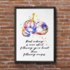 Dignovel Studios Unframed Garlic Bulb Kitchen Chef Cuisine Woman Real Cooking Following Heart Inspirational Quotes Watercolor Art Print Wall Art Poster Home Decor Hanging DN710 - Image 7