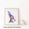 Dignovel Studios Unframed Optical Microscope Biology Tools Science Art Laboratory School Discovery Watercolor Art Print Wall Art Poster Home Decor Hanging DN718 - Image 3