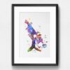 Dignovel Studios Unframed Optical Microscope Biology Tools Science Art Laboratory School Discovery Watercolor Art Print Wall Art Poster Home Decor Hanging DN718 - Image 6