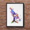 Dignovel Studios Unframed Optical Microscope Biology Tools Science Art Laboratory School Discovery Watercolor Art Print Wall Art Poster Home Decor Hanging DN718 - Image 7