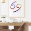 Dignovel Studios Unframed Zodiac Sign Symbol Cancer Crab Moon Astrological Signs Astrology Abstract Love Motivational Caring Kind Giving Sympathetic Watercolor Art Print Wall Art Poster Home Decor Hanging DN723 - Image 8