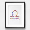 Dignovel Studios Unframed Zodiac Sign Symbol Libra Scales Astrological Signs Astrology Abstract Love Motivational Social Outgoing Kind Watercolor Art Print Wall Art Poster Home Decor Hanging DN725 - Image 6